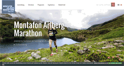 Desktop Screenshot of montafon-arlberg-marathon.com
